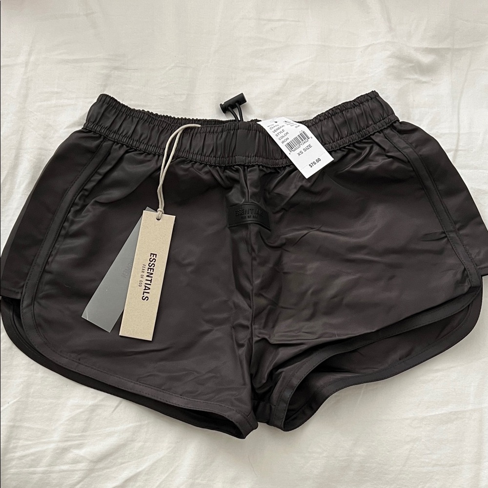Essentials Fear of God Women's Dark Gray Athletic Shorts
